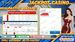 MAHASLOT JACKPOT LIVE CASINO SWEET BONANZA CANDY LAND Rp. 25.000.000,- LUNAS