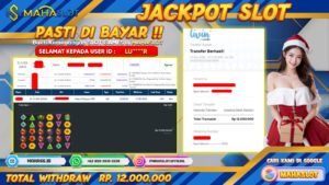 MAHASLOT JACKPOT SLOT GAMES GATES OF OLYMPUS 1000 Rp. 12.000.000,- LUNAS